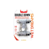 WET DREAMS COCKRING DOUBLE DOWN DUAL MOTOR